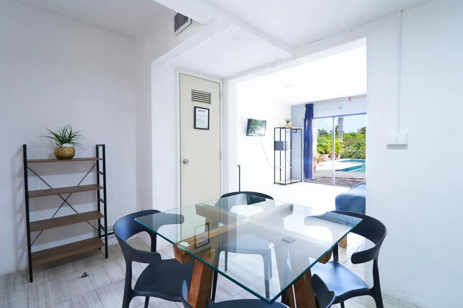 2 Studios W/Terrace & Pool In Cancún Apartmán